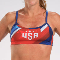 Zoot Sports SWIM WOMENS LTD SWIM BIKINI TOP - TEAM USA