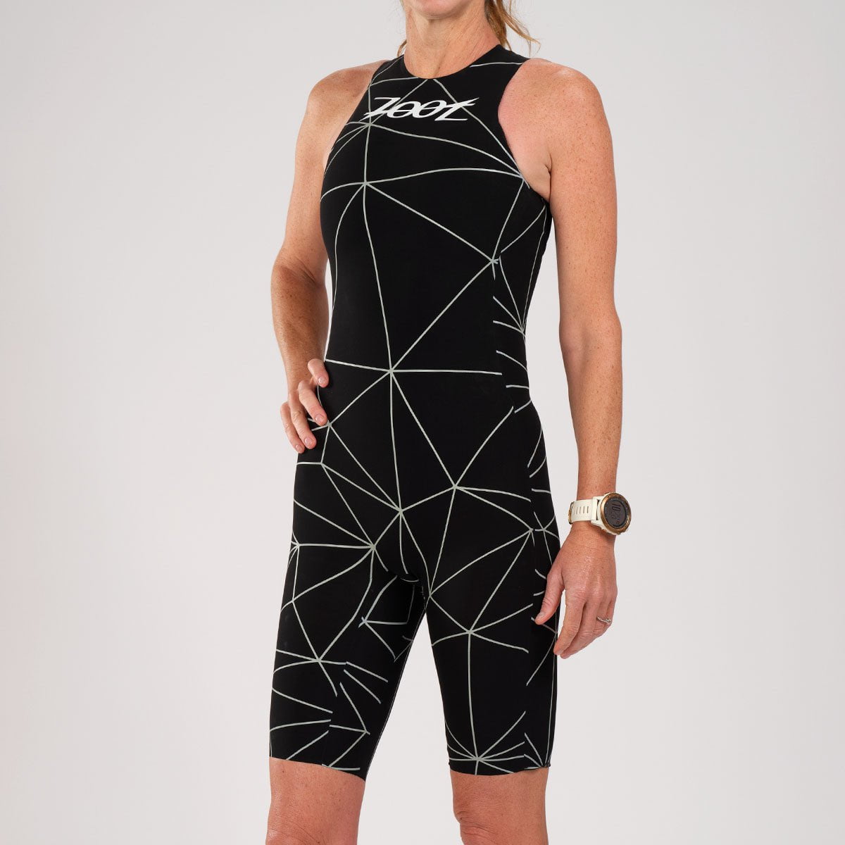 Zoot Sports SWIMSKIN WOMENS WIKIWIKI SPEEDZOOT - BLACK/SILVER