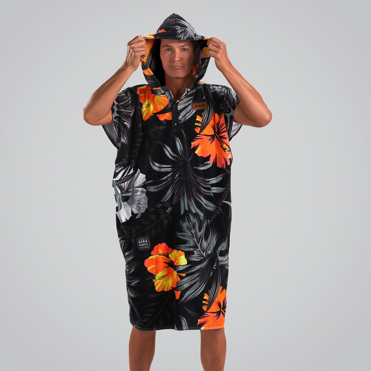 Zoot Sports TOWELS UNISEX TRANSITION PONCHO - TROPICAL