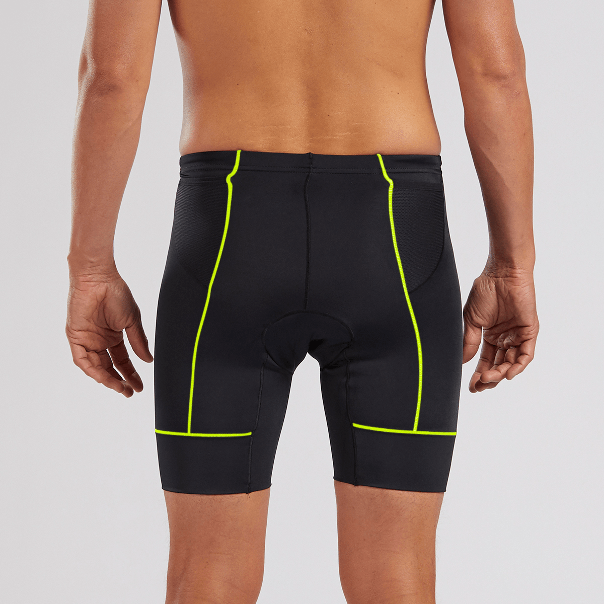 Mens Core+ Tri 7" Short - Safety Yellow
