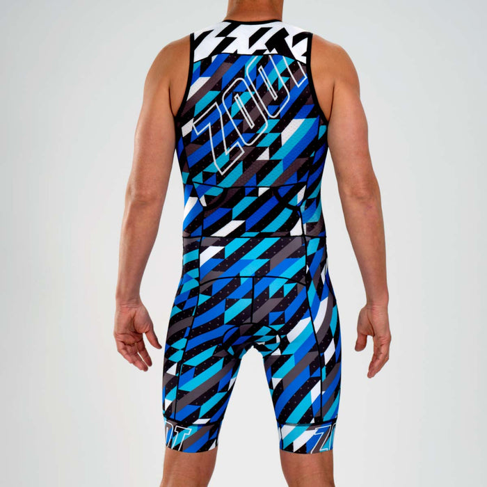 Zoot Sports TRI RACESUITS Men's LTD Tri SLVS FZ Racesuit - Unbreakable