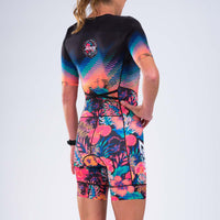 Zoot Sports TRI RACESUITS Women's LTD Tri Aero Fz Racesuit - 40 Years