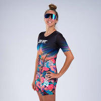 Zoot Sports TRI RACESUITS Women's LTD Tri Aero Fz Racesuit - 40 Years