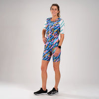 Zoot Sports TRI RACESUITS Women's Ltd Tri Aero Fz Racesuit - Unbreakable