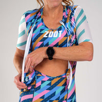 Zoot Sports TRI RACESUITS Women's Ltd Tri Aero Fz Racesuit - Unbreakable