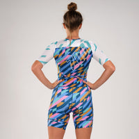 Zoot Sports TRI RACESUITS Women's LTD Tri Aero Fz Racesuit - Unbreakable