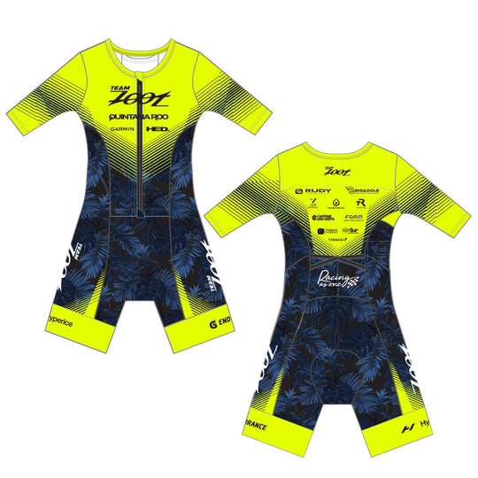 Women's Ltd Tri Aero Fz Racesuit - Team Zoot 2023