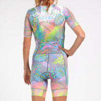 Zoot Sports TRI RACESUITS WOMENS LTD TRI AERO FZ RACESUIT - LIVE ALOHA