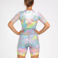 Zoot Sports TRI RACESUITS WOMENS LTD TRI AERO FZ RACESUIT - LIVE ALOHA