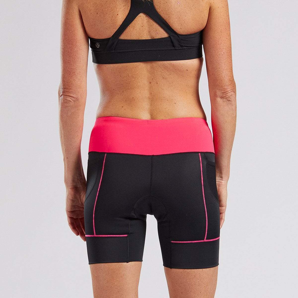 Zoot Sports TRI SHORTS WOMENS CORE TRI 6" SHORT - NEON PINK (BLUSH)