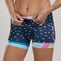Zoot Sports TRI SHORTS WOMENS LTD TRI 4" SHORT - RIVIERA