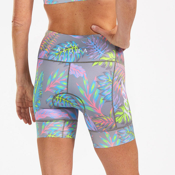 Zoot Sports TRI SHORTS WOMENS LTD TRI 6 " SHORT - LIVE ALOHA