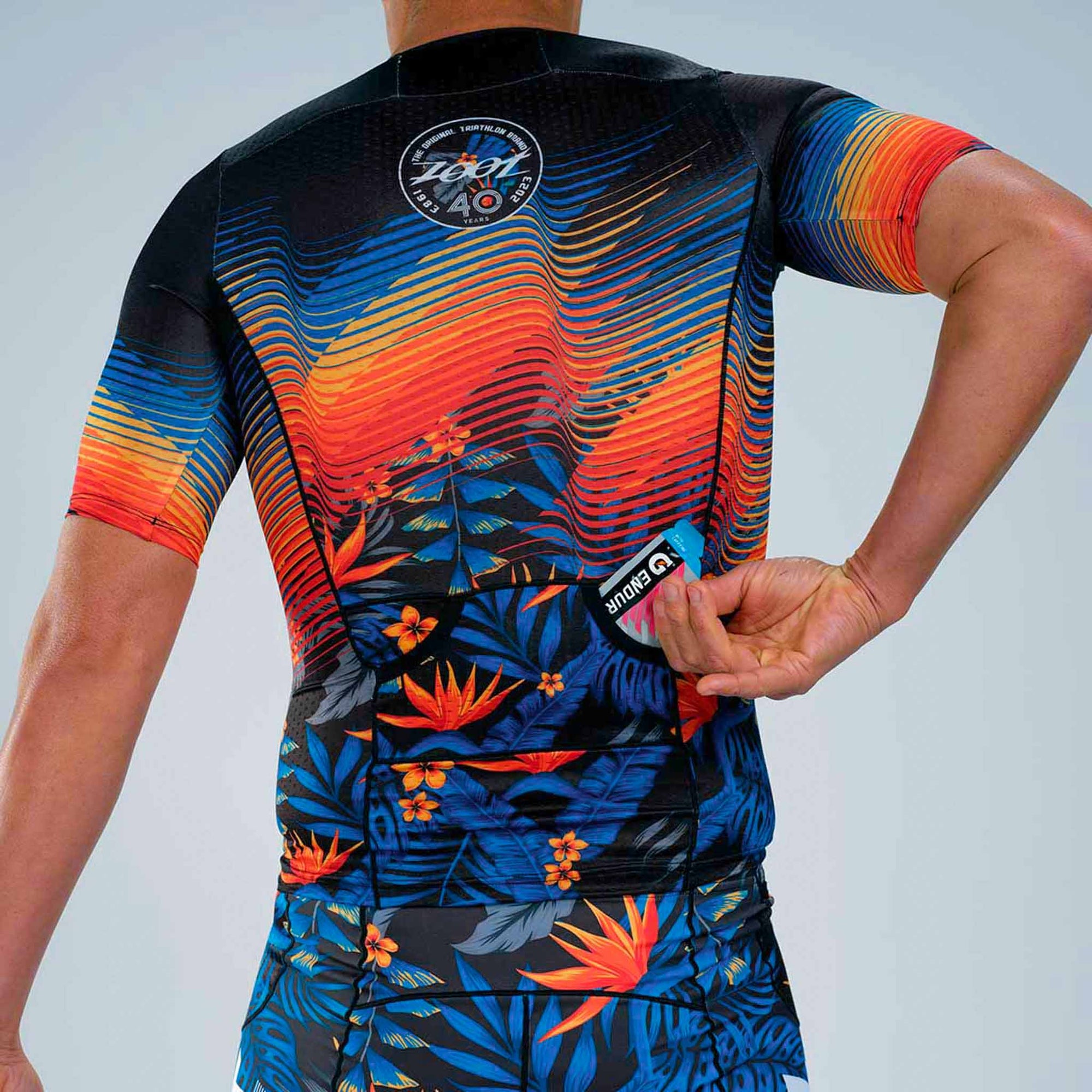 Zoot Sports TRI TOPS Men's LTD Tri Aero Jersey - 40 Years