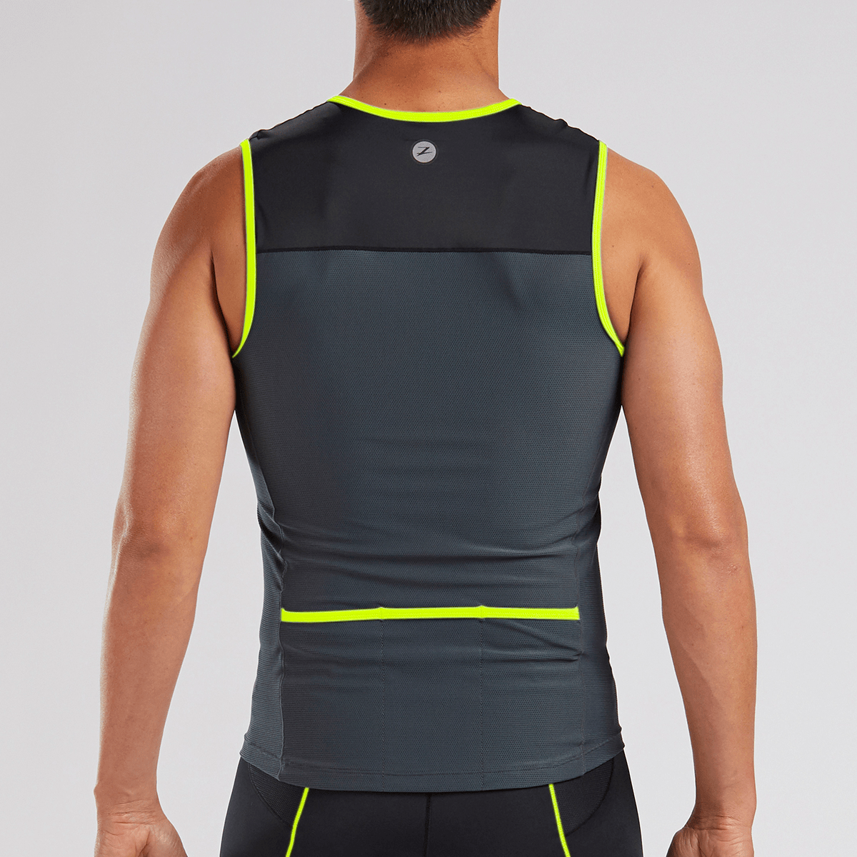 Zoot Sports TRI TOPS MENS CORE TRI TANK - SAFETY YELLOW