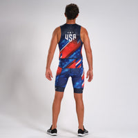 Zoot Sports TRI TOPS MENS LTD TRI TANK - TEAM USA