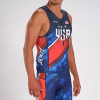 Zoot Sports TRI TOPS MENS LTD TRI TANK - TEAM USA