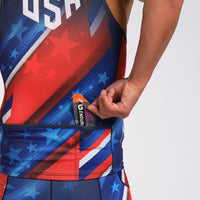 Zoot Sports TRI TOPS MENS LTD TRI TANK - TEAM USA