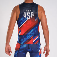 Zoot Sports TRI TOPS MENS LTD TRI TANK - TEAM USA