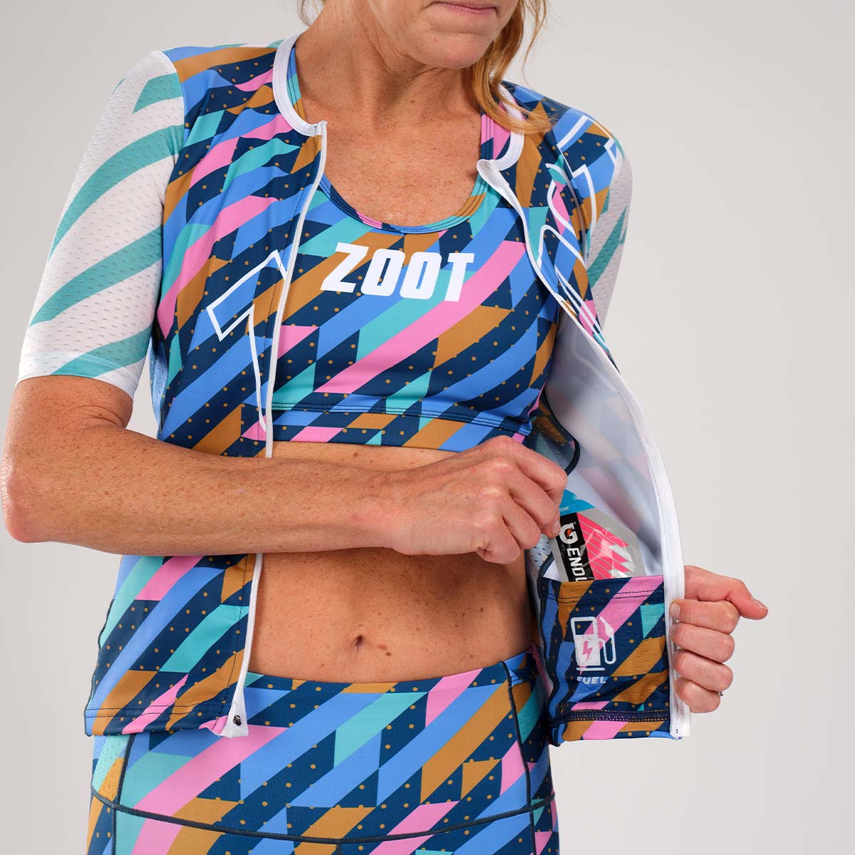 Zoot Sports TRI TOPS Women's LTD Tri Aero Jersey - Unbreakable