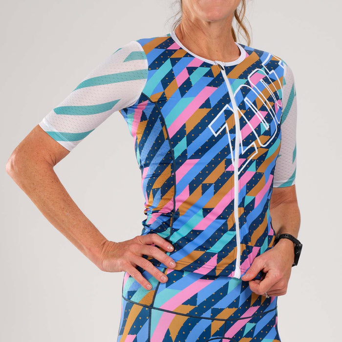 Zoot Sports TRI TOPS Women's LTD Tri Aero Jersey - Unbreakable