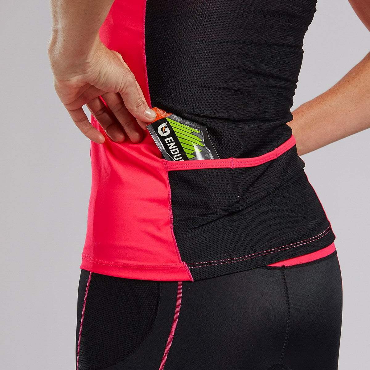 Zoot Sports TRI TOPS WOMENS CORE TRI RACERBACK - NEON PINK (BLUSH)