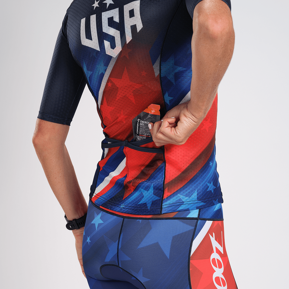 Zoot Sports TRI TOPS WOMENS LTD TRI AERO JERSEY - TEAM USA