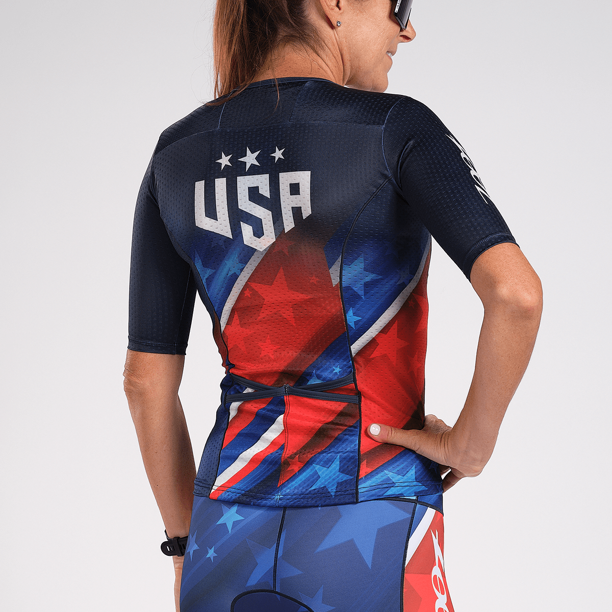 Zoot Sports TRI TOPS WOMENS LTD TRI AERO JERSEY - TEAM USA