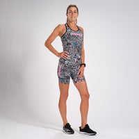 Zoot Sports TRI TOPS WOMENS LTD TRI RACERBACK - AMERICAN REBEL