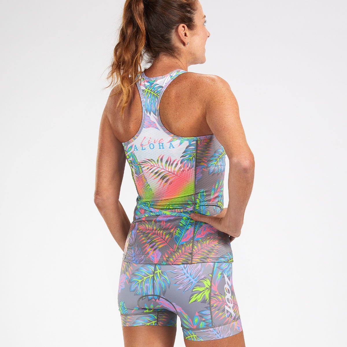 Zoot Sports TRI TOPS WOMENS LTD TRI RACERBACK - LIVE ALOHA
