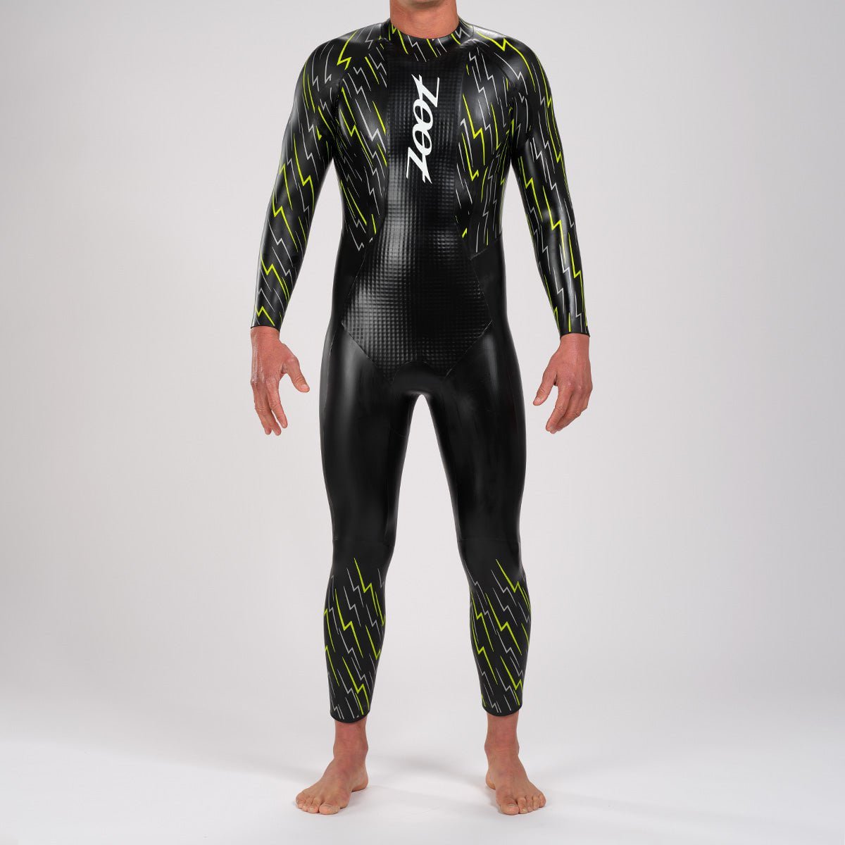 Zoot Sports WETSUITS Men's Bolt 2.0 Wetsuit - Neon Green/Silver