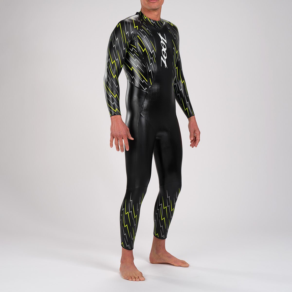 Zoot Sports WETSUITS Men's Bolt 2.0 Wetsuit - Neon Green/Silver