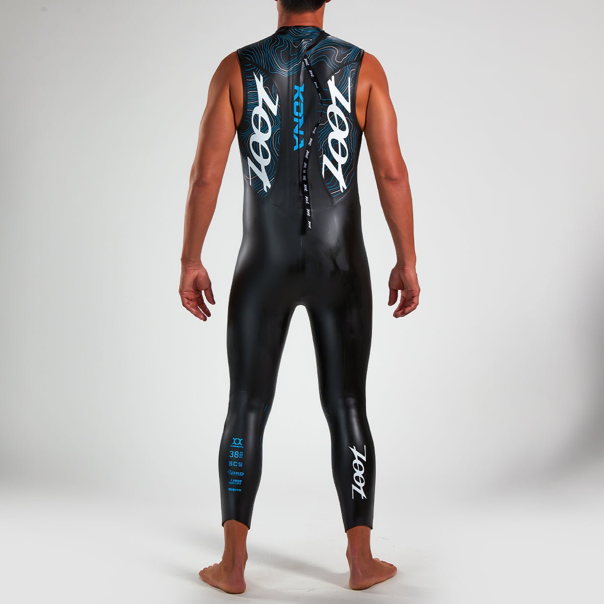 Men's Kona Sleeveless 2.0 Wetsuit - Ocean Blue