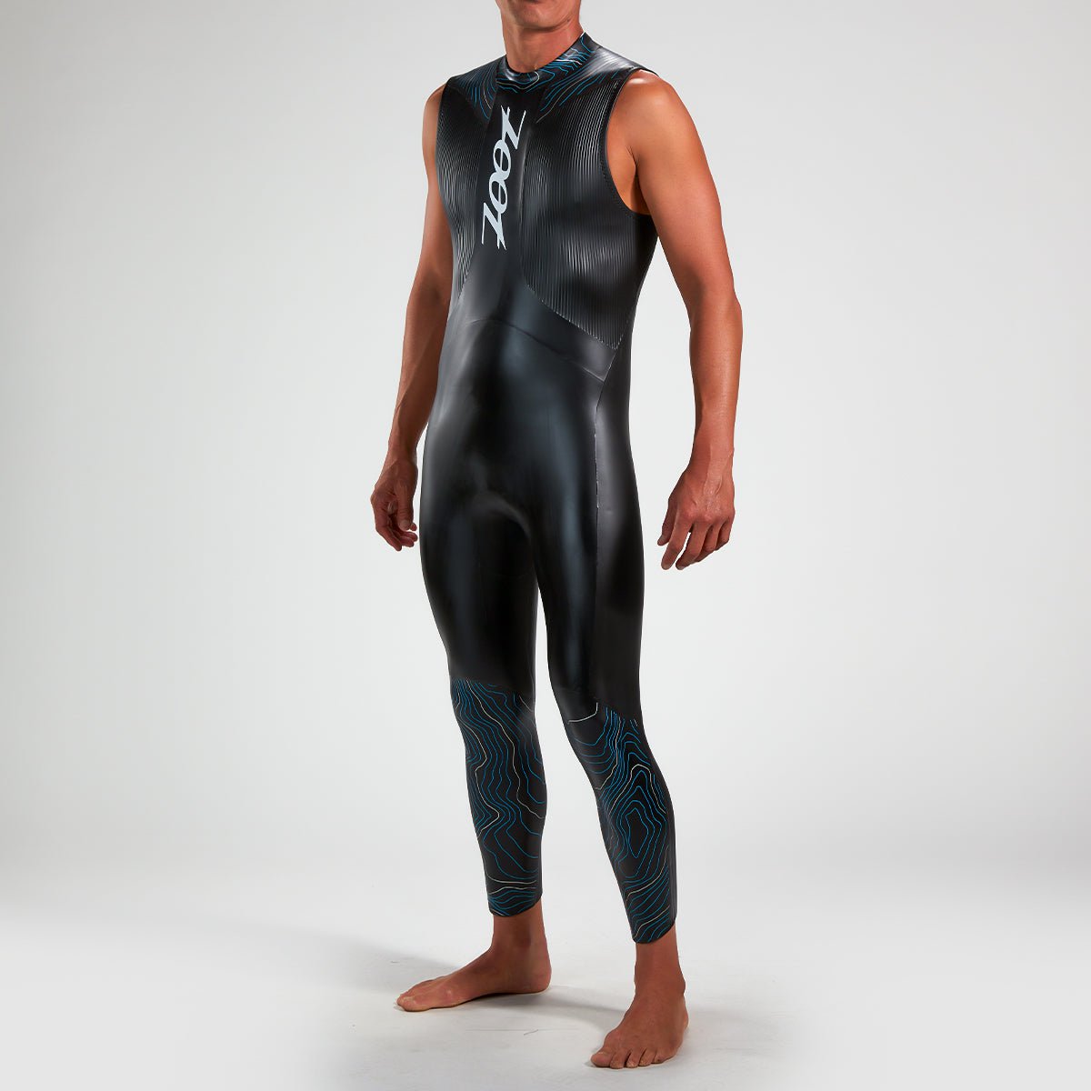Zoot Sports WETSUITS MENS KONA SLEEVELESS 2.0 - OCEAN BLUE